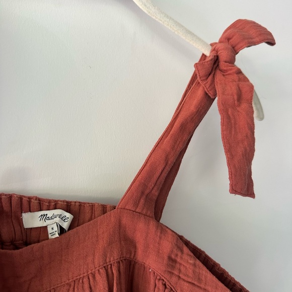 Madewell Rust Jumpsuit - Picture 5 of 7
